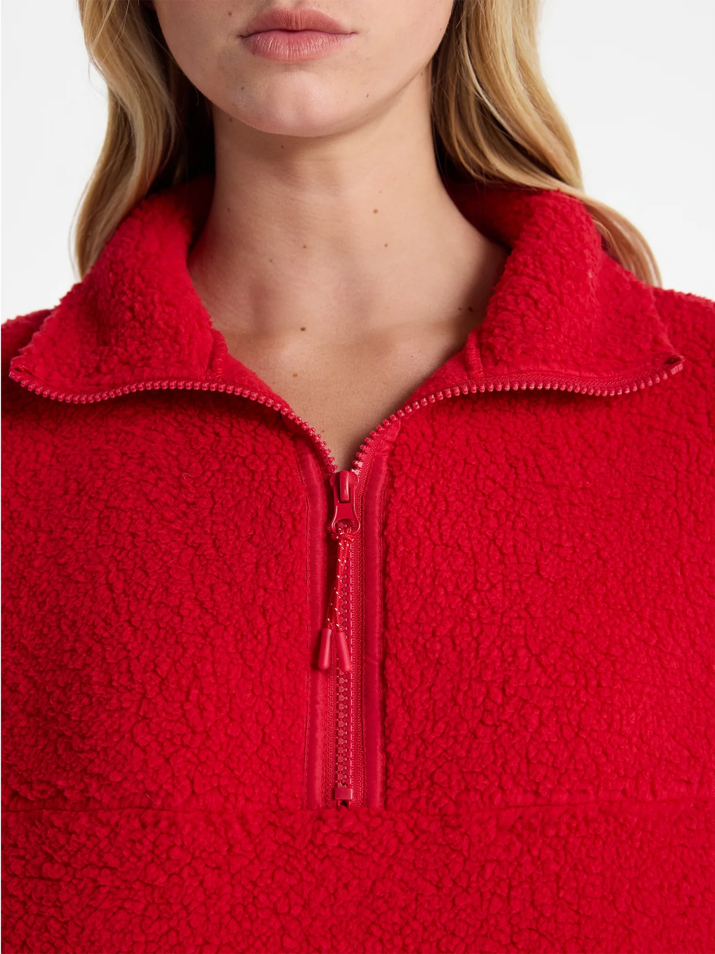 Plush Half-Zip Pullover