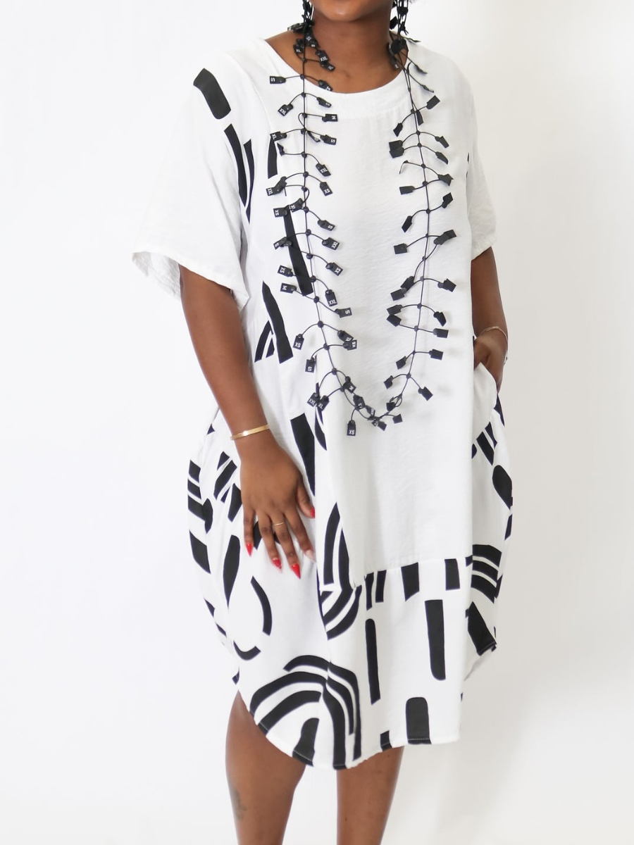 Comfy Printed Casual Dress