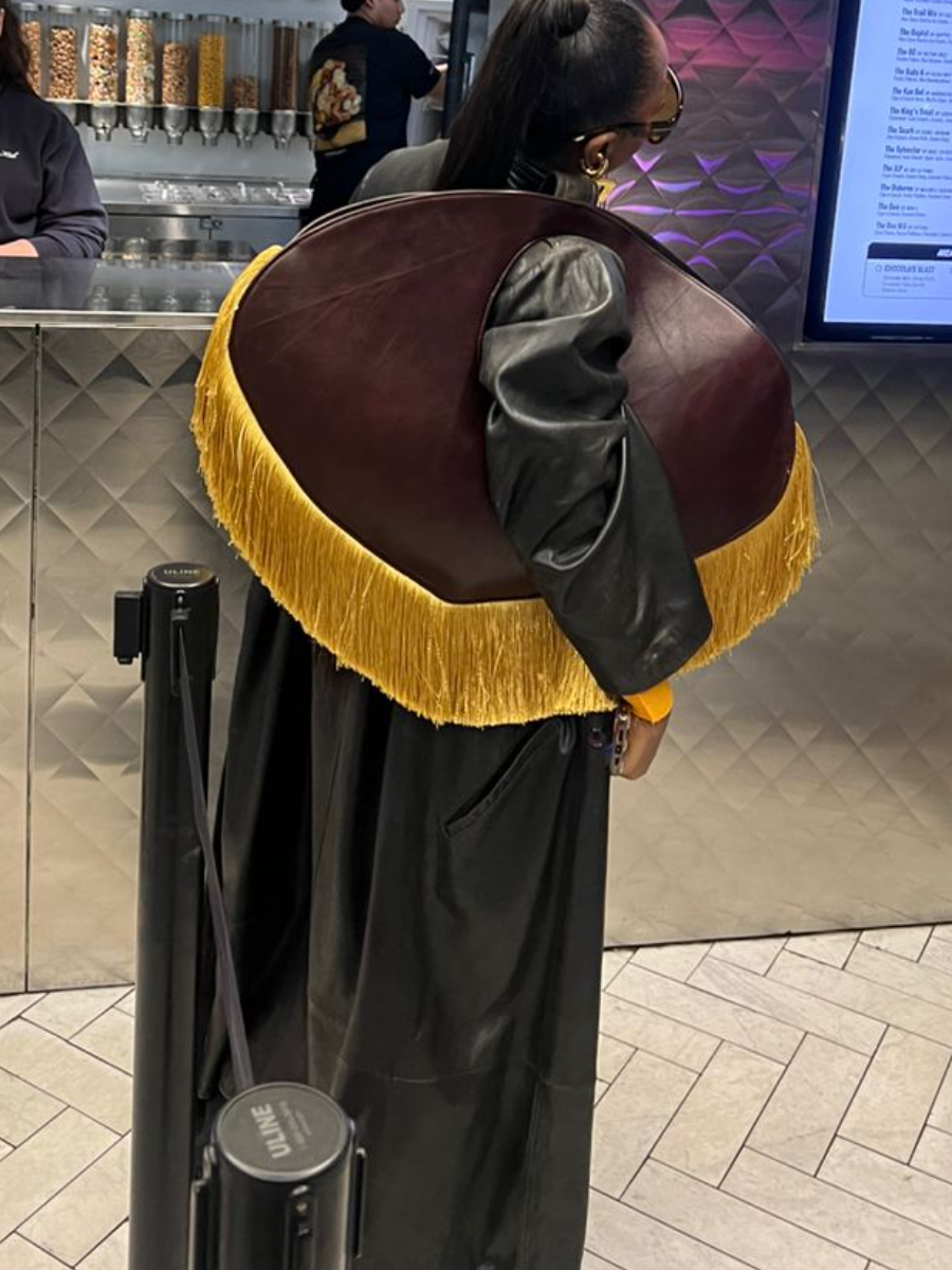 Leather Bohemian Tassic Bag