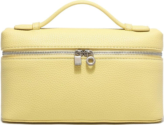 Crossbody Bag Small Top-Handle Pouch Leather Trendy Purse