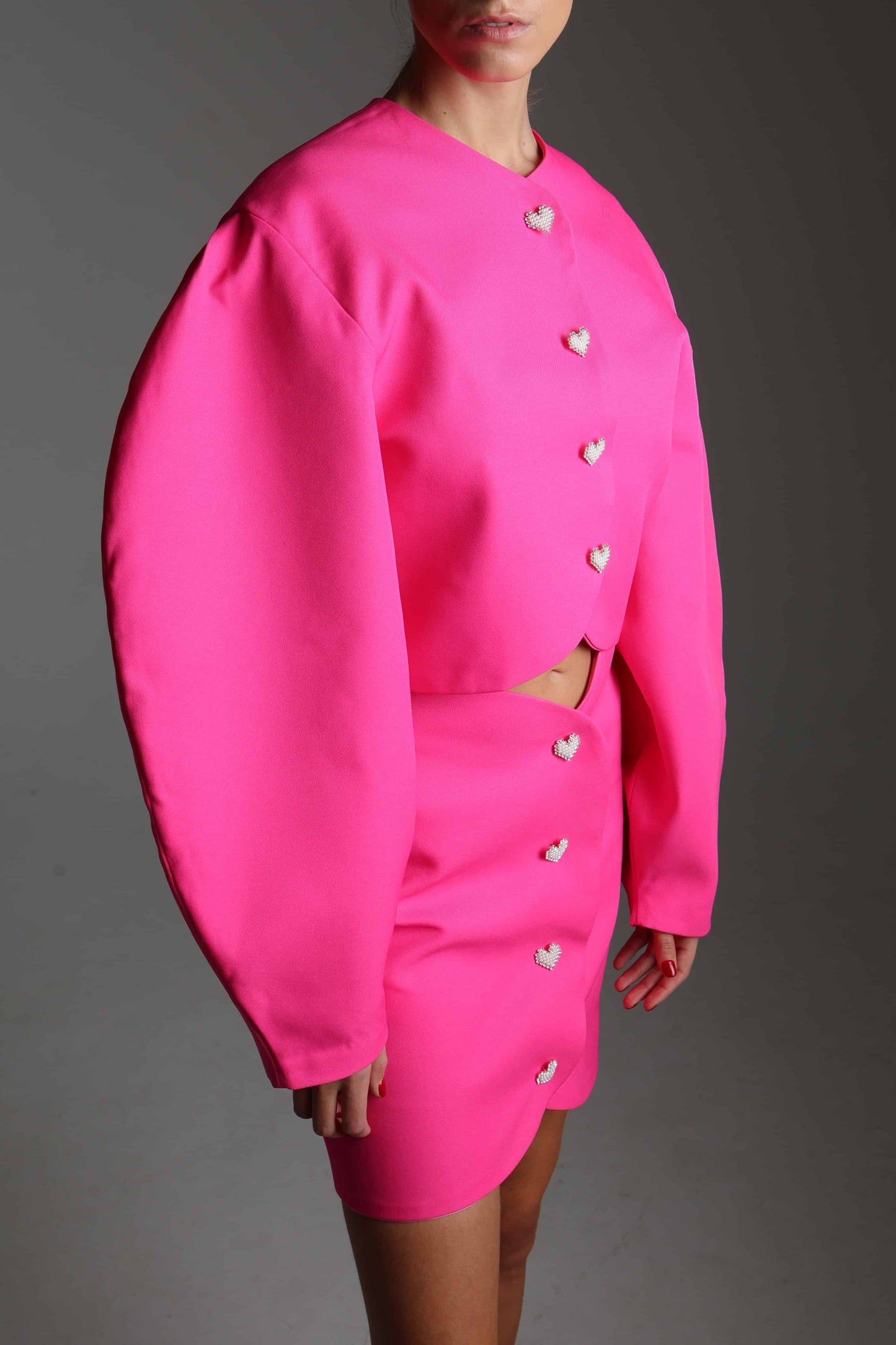 Fuchsia Pink Blazer