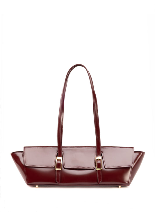 The Boat Patent Leather Bag
