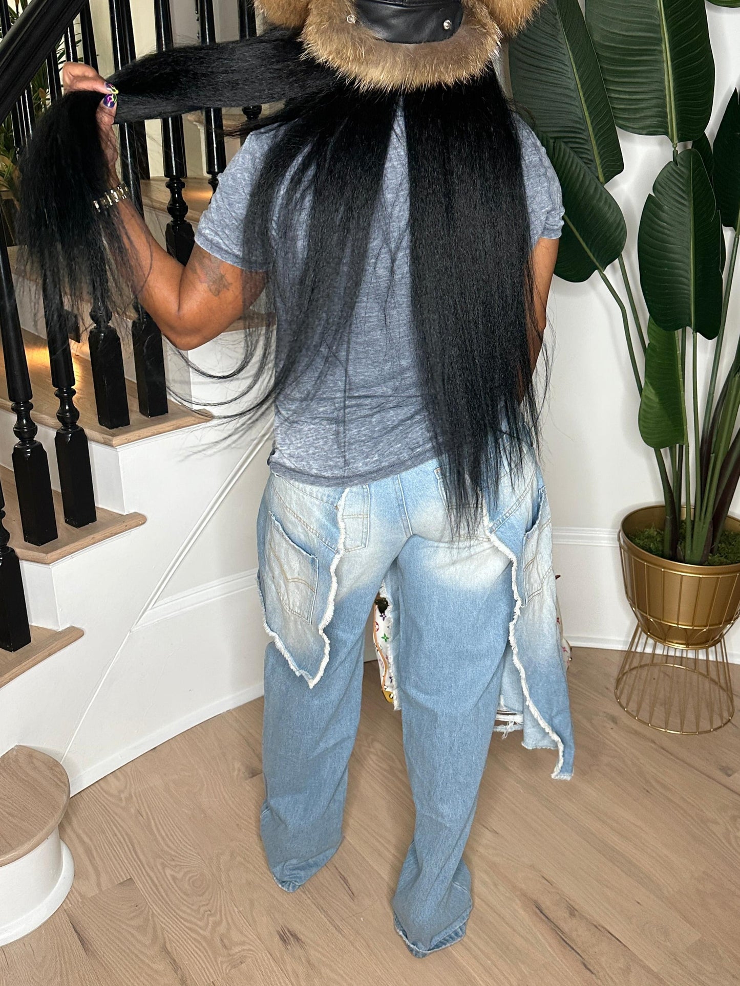 Denim on Denim Jeans