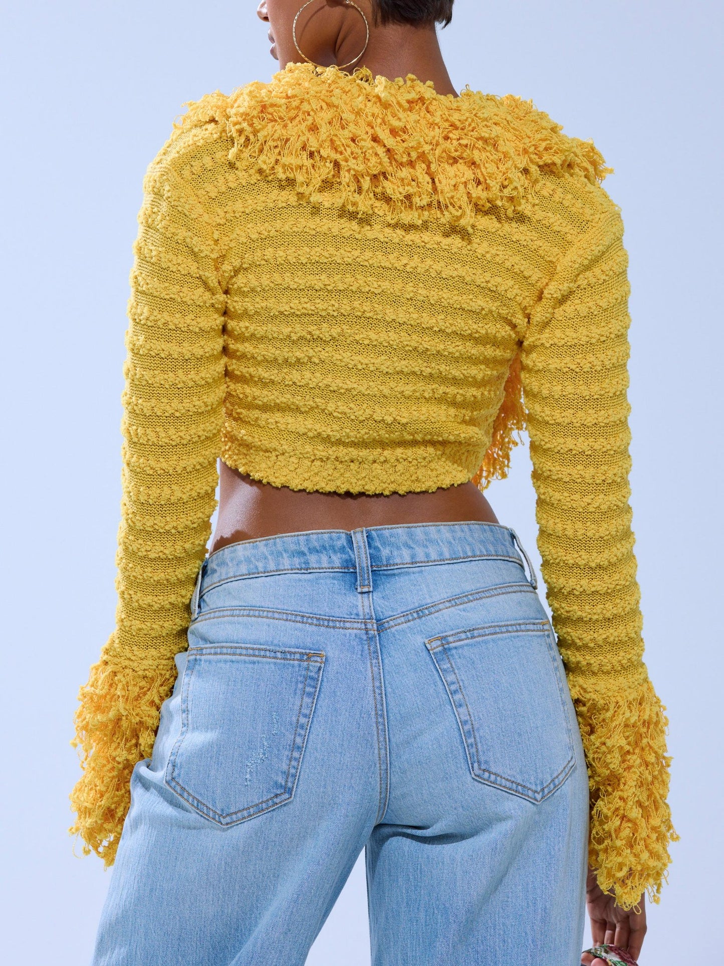 Sunshine Queen Fringe Sweater