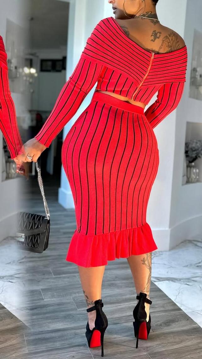 Kendra Skirt Set