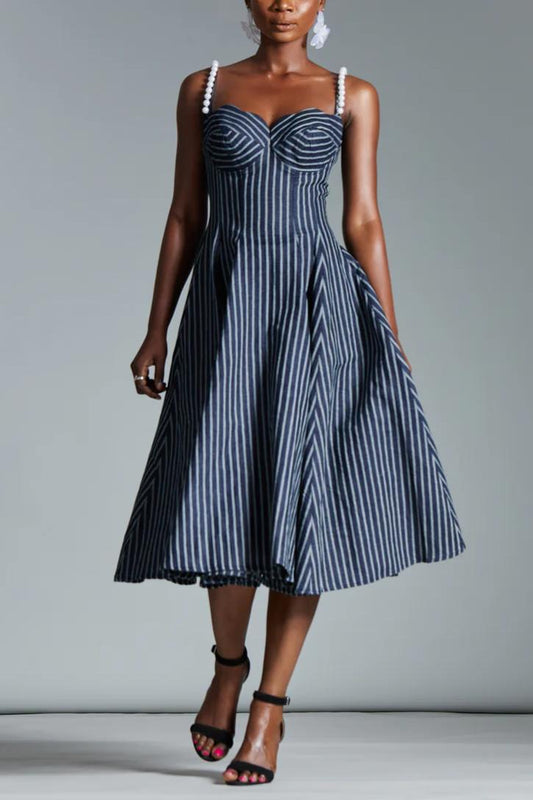 Layla Corset-Style A-Line Dress