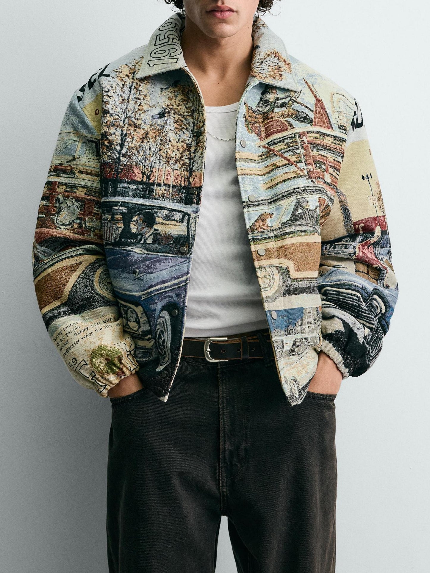 Jacquard Quilted Jacket
