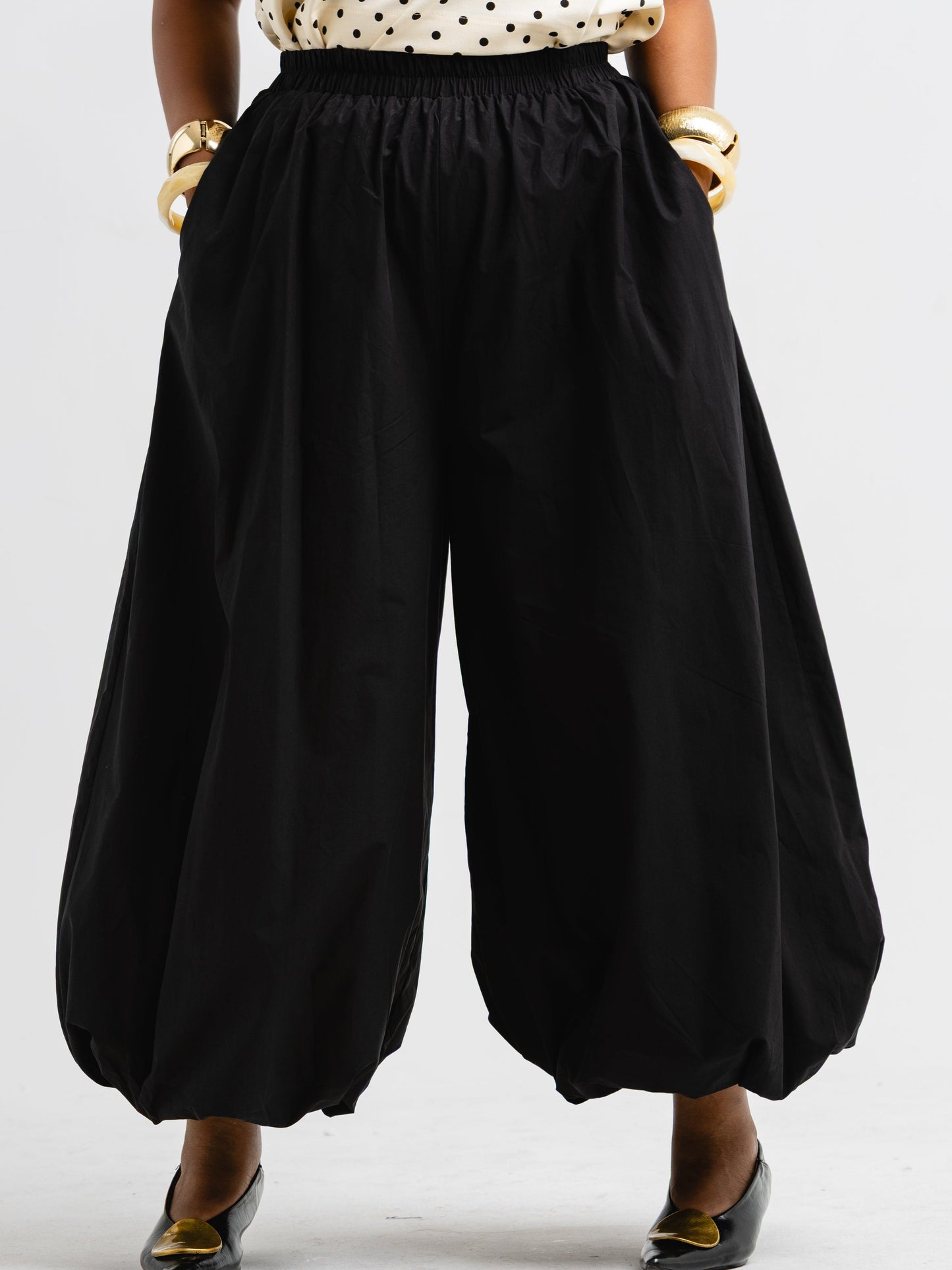 Black Balloon Pants