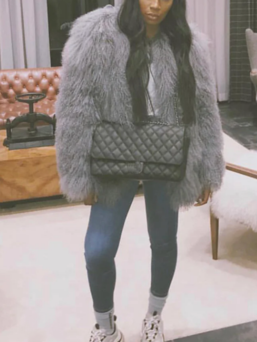Faux Fur Coat
