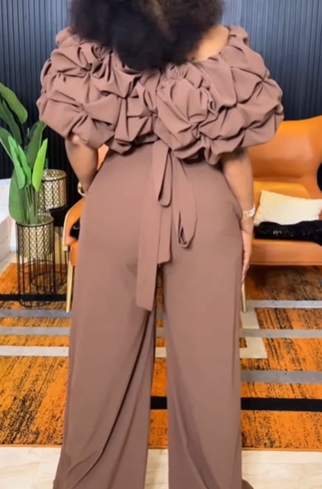 Demure Comfortable Stretch Jumpsuit