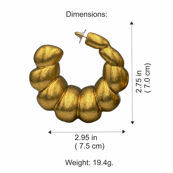 Powerful Threaded Earrings