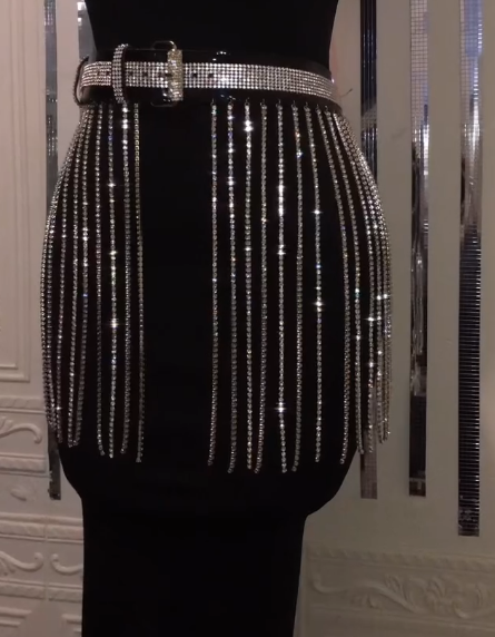 Dazzle Tassel Belt