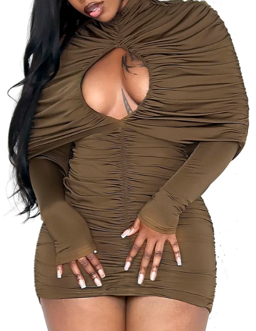 Olive Sexy Slim Dress