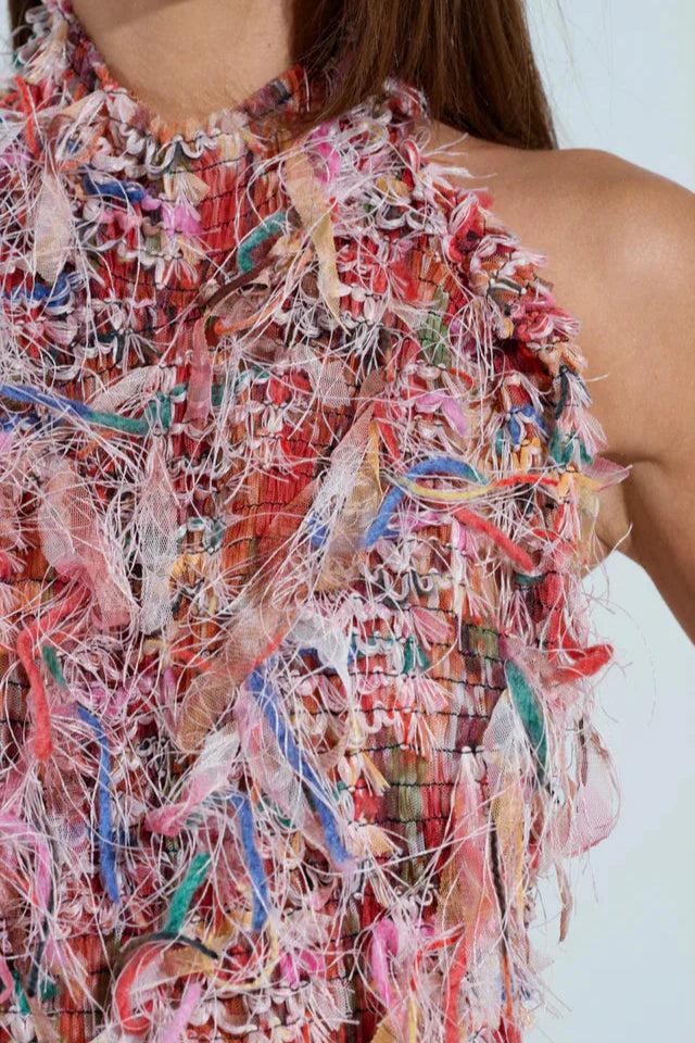 SUMMER TIME LIVIN MESH MIDI DRESS IN PINK