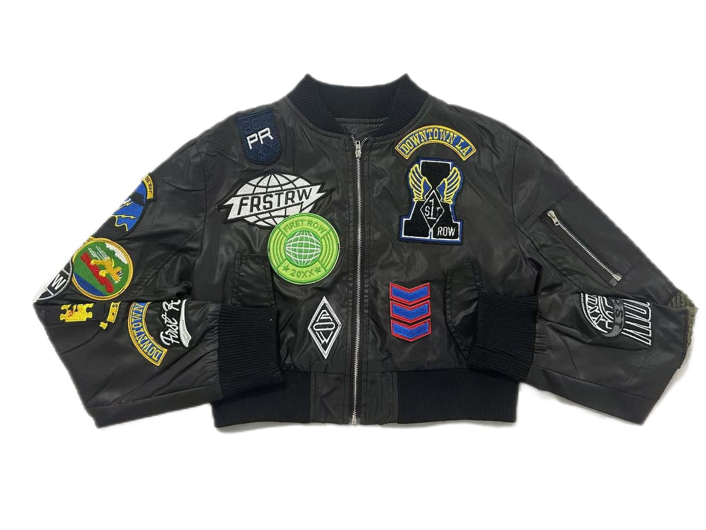 Fab Embroidered Bomber Jacket