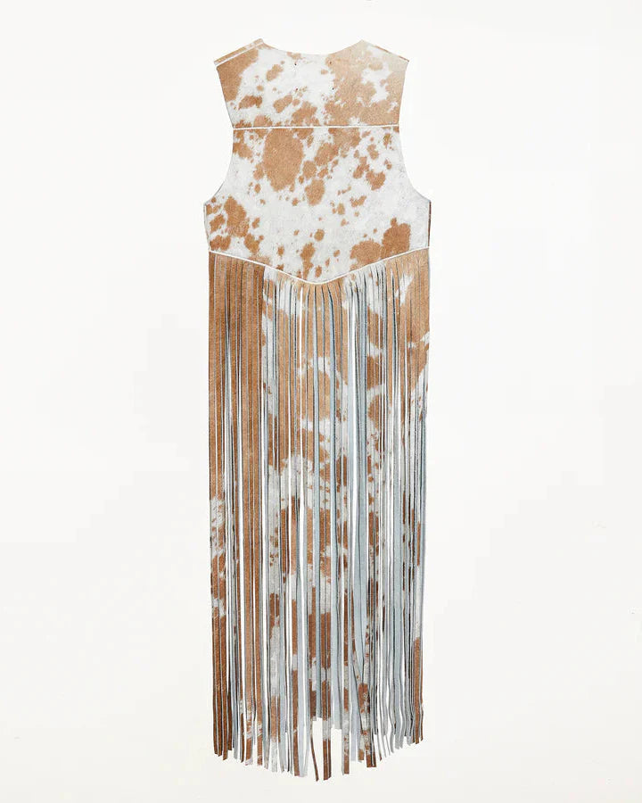 Premium Lainey Tassel Vest handmade