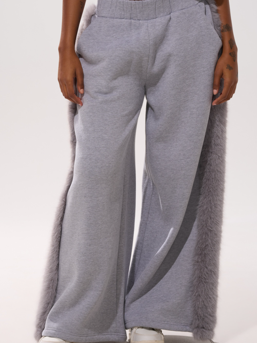 Plush Backless Sweat Set