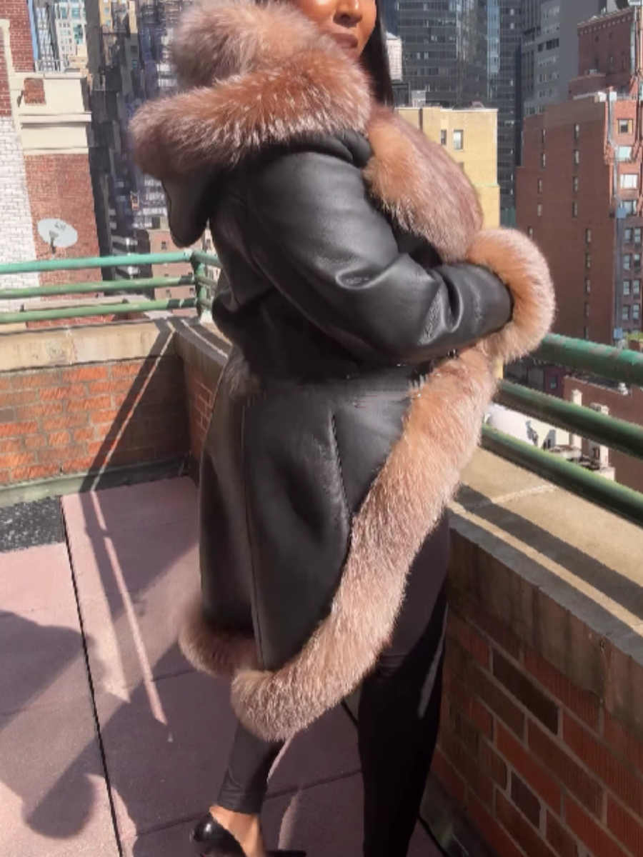 Plush Leather Jacket