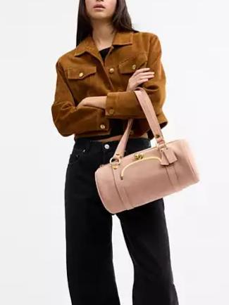 New Kisslock Barrel Bag