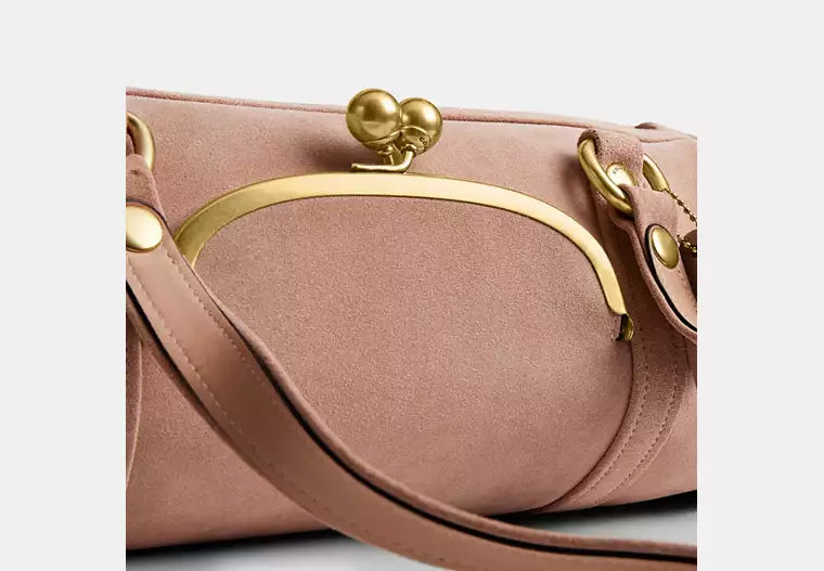 New Kisslock Barrel Bag