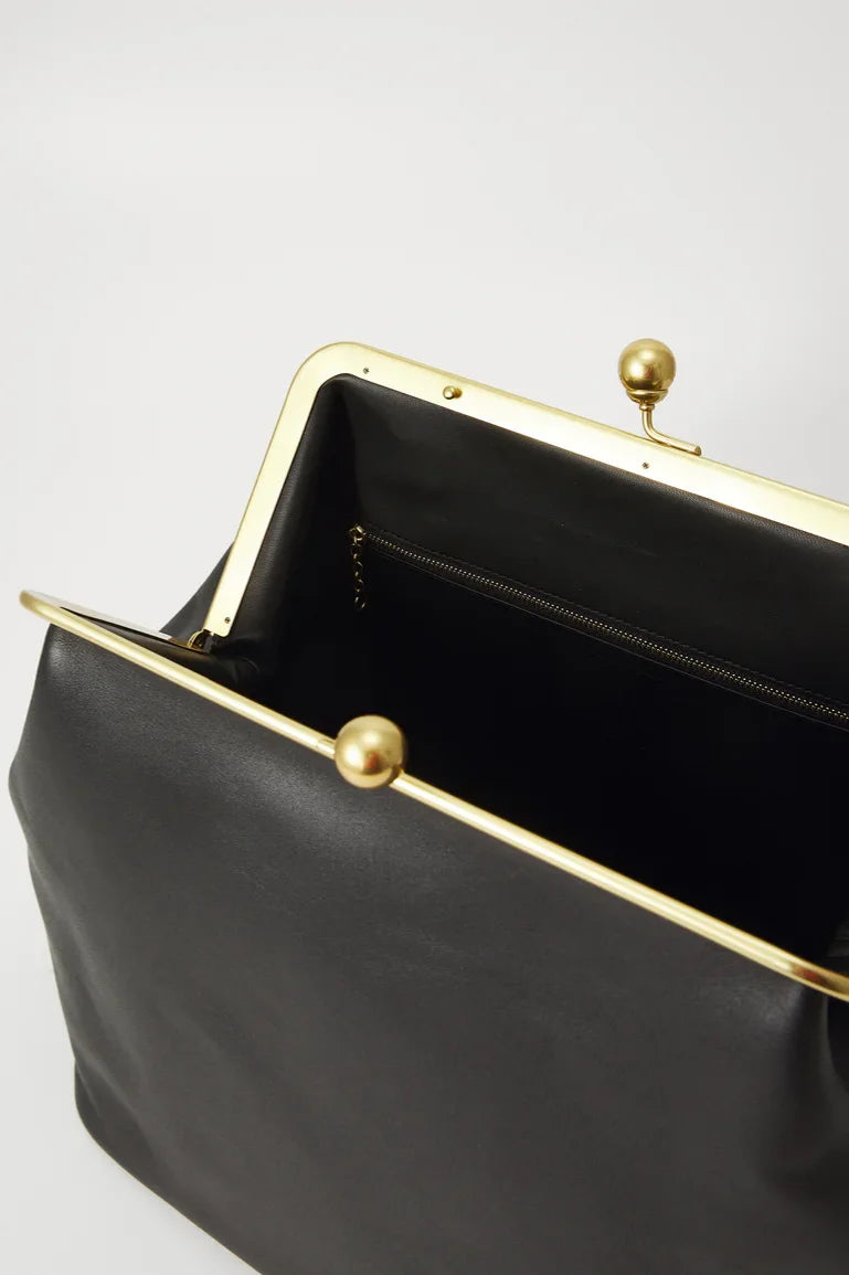 Large Kisslock Frame Bag