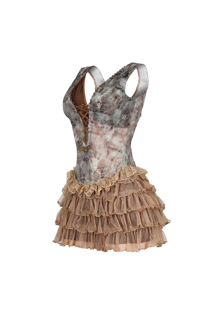 Dance in Glitter Mini Dress