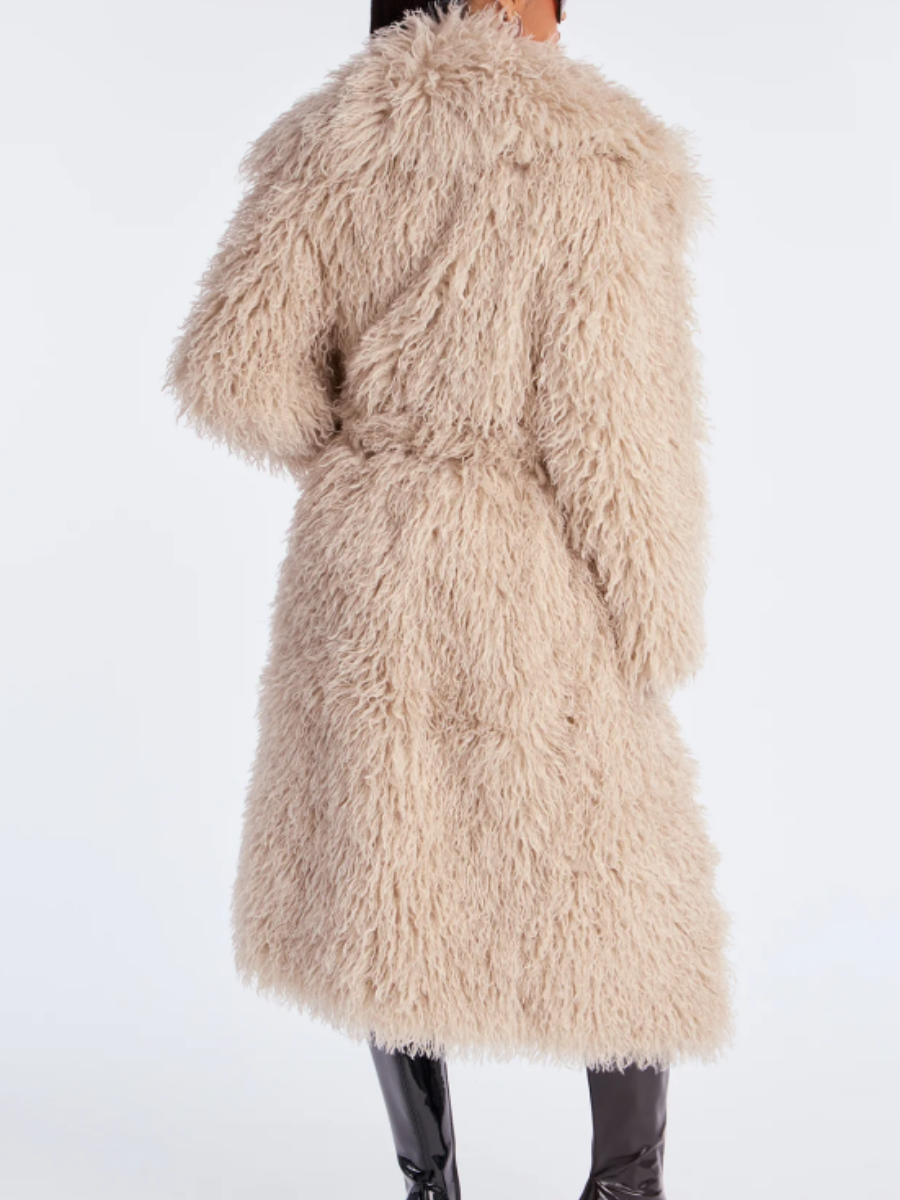 Faux Fur Coat
