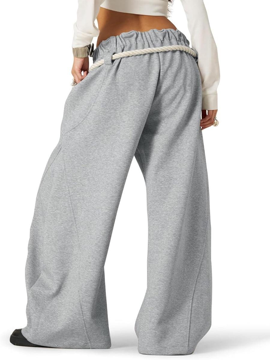 Loose Casual Sweatpants Straight Machete Pants