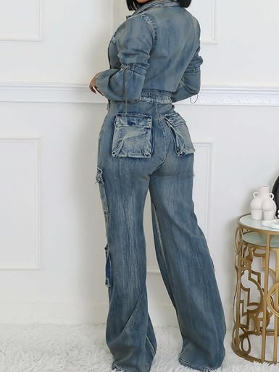 Washed Denim Tooling Set