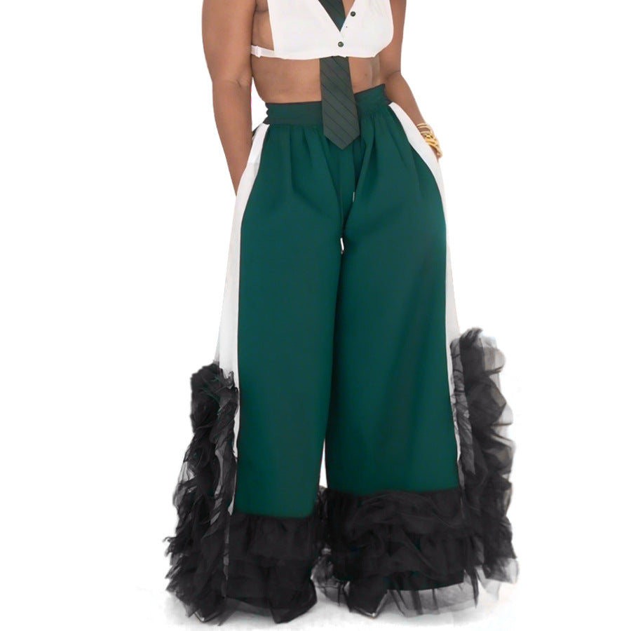 High Waist Loose Trousers