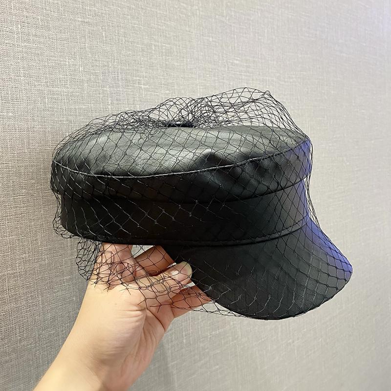 Retro Versatile Fishnet Cap