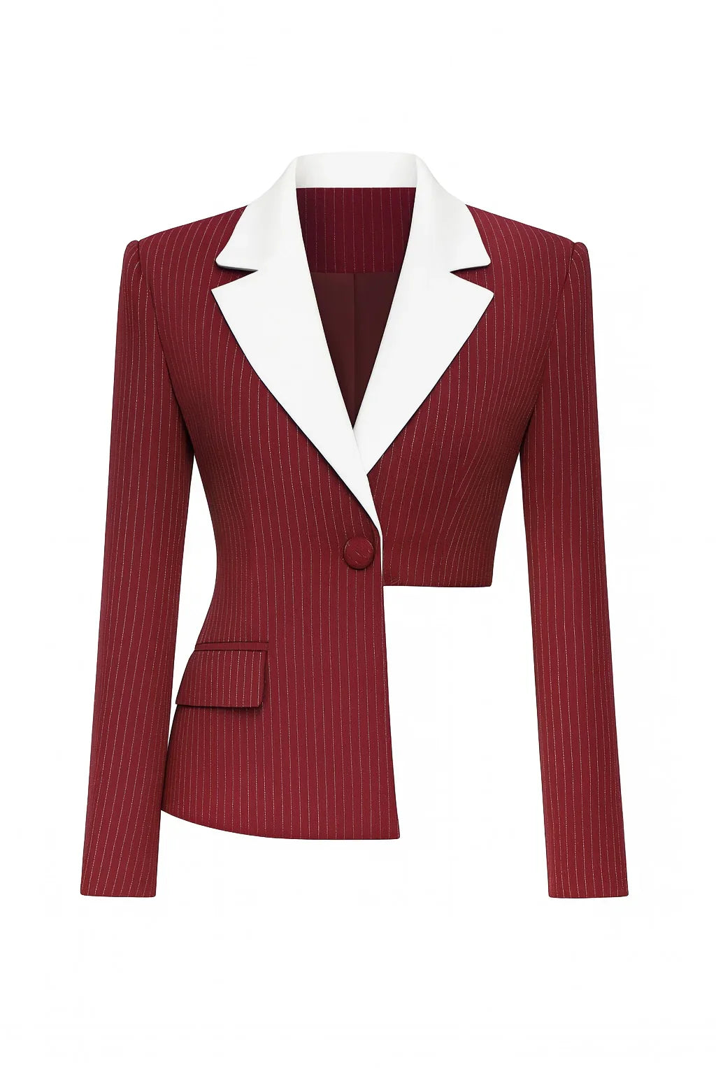 Pinstripe Blazer &  Pants Set