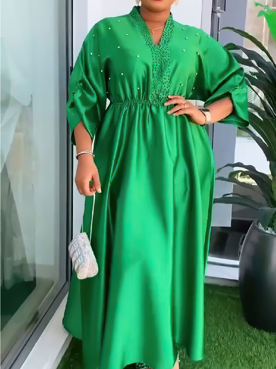 Demure Dazzle Occasion Dress