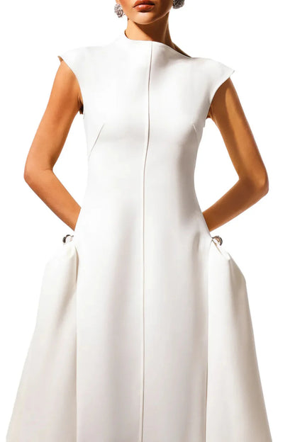 Paca Choker Sleeveless Maxi Dress