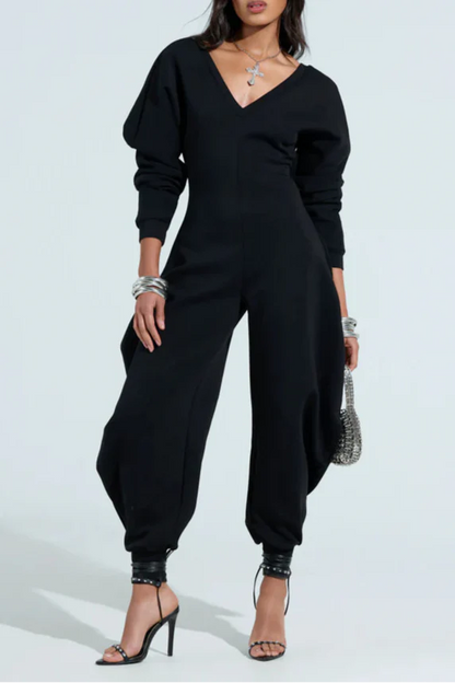 Comfy Cozy Sweatshirt Jumpsuit