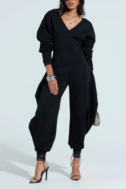 Comfy Cozy Sweatshirt Jumpsuit