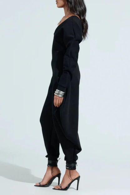 Comfy Cozy Sweatshirt Jumpsuit