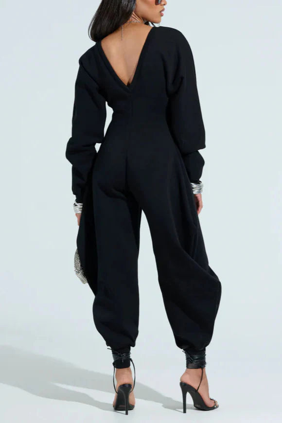 Comfy Cozy Sweatshirt Jumpsuit