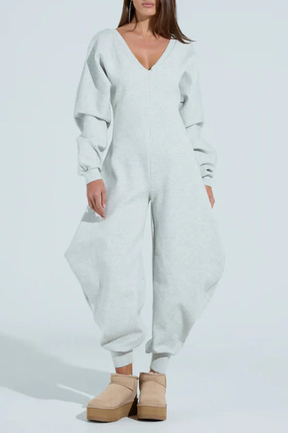 Comfy Cozy Sweatshirt Jumpsuit