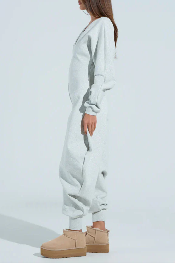 Comfy Cozy Sweatshirt Jumpsuit