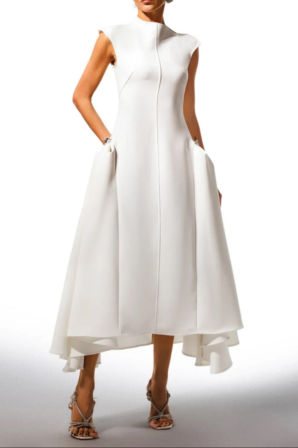 Paca Choker Sleeveless Maxi Dress