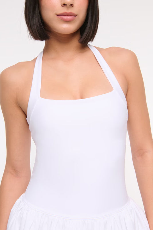 Bubble Hem Mini Dress