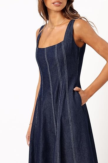 Petal & Pup Women's Callum Midi Dress