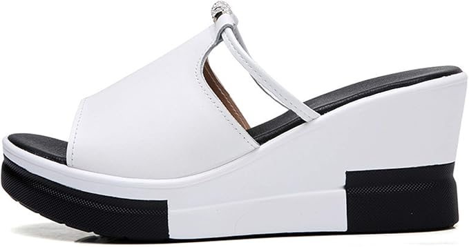 Wedges Slippers Women Sandals, Summer Fashion Female Heeled Shoes