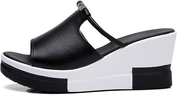 Wedges Slippers Women Sandals, Summer Fashion Female Heeled Shoes
