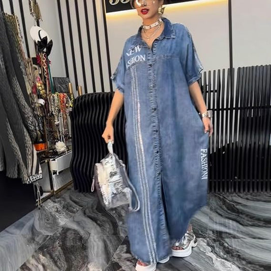 Denim Shirt Dress