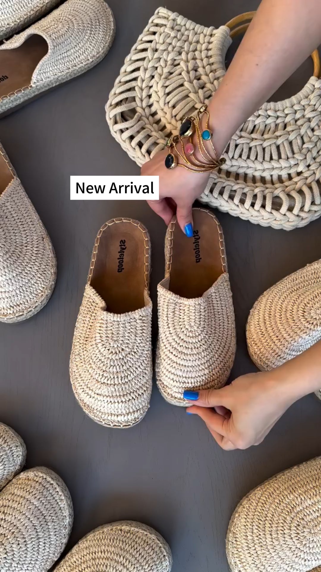 Hand-woven Slippers