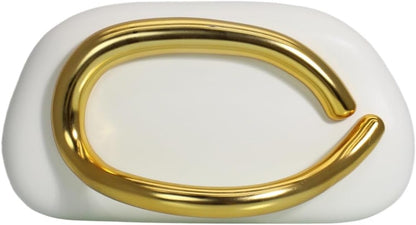 Trendy PU Leather Evening Clutch Chic Decor Handle