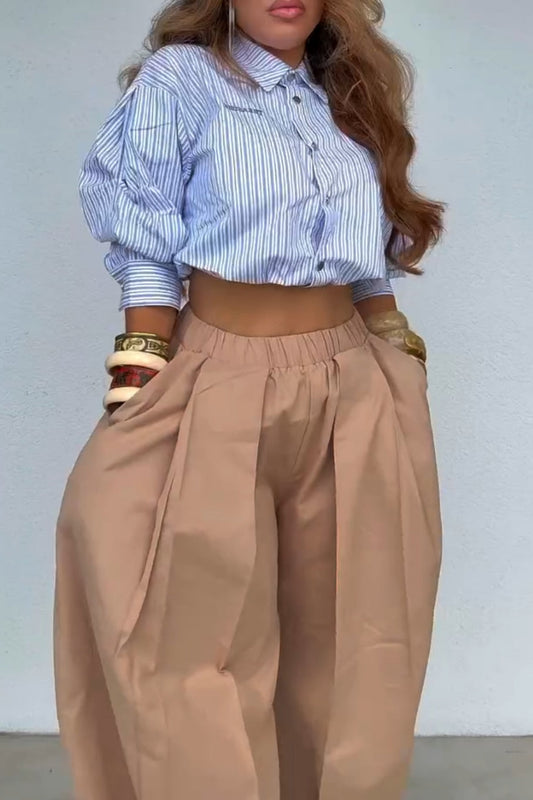 Overhead Cropped Shirts