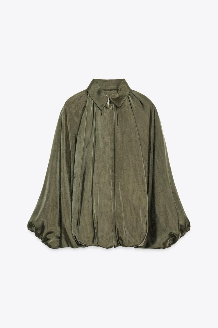 Trendy Olive Green Jacket